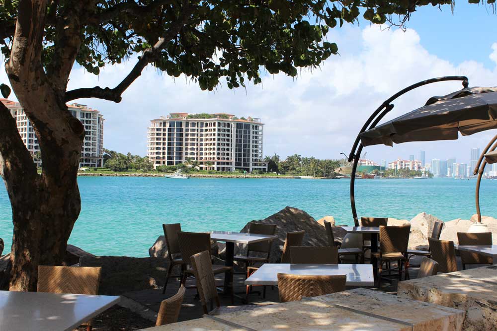 Restaurants in Miami with fantastic views of the water